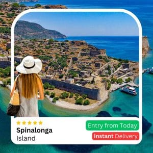 Spinalonga Island Entry Ticket with Self Guided Audio Guide